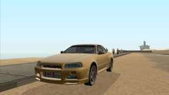 Nissan Skyline R34 VeilSide для GTA San Andreas