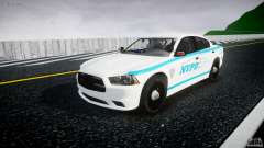 Dodge Charger NYPD 2012 [ELS] для GTA 4