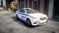 Carbon Motors E7 Concept Interceptor 2012 NYPD [ELS] для GTA 4