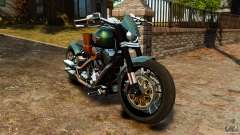 Harley Davidson Fat Boy Lo Racing Bobber для GTA 4