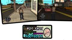 HUD by Hot Shot v.2.2 for SAMP для GTA San Andreas