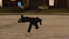 Новая MP5 с фонариком для GTA San Andreas