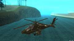 AH-64 Апач для GTA San Andreas