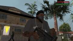 New MP5 (Submachine gun) для GTA San Andreas