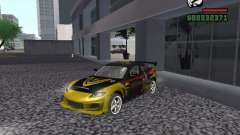 Mazda RX-8 Rockstar для GTA San Andreas
