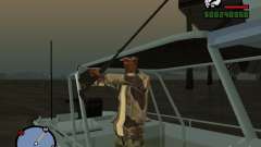 The present fishing mod V1 для GTA San Andreas