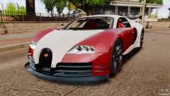 Bugatti Veyron 16.4 Body Kit Final Stock для GTA 4