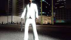 Белый костюм для GTA San Andreas