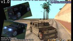 Hummer H2 для GTA San Andreas
