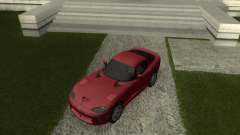Dodge Viper GTS Coupe серый для GTA San Andreas