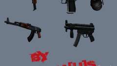 Пак оружия v0.1. для GTA San Andreas