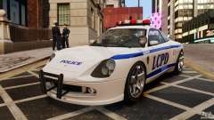Comet Police белый для GTA 4