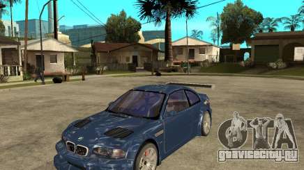 BMW M3 GTR из Need for Speed Most Wanted для GTA San Andreas