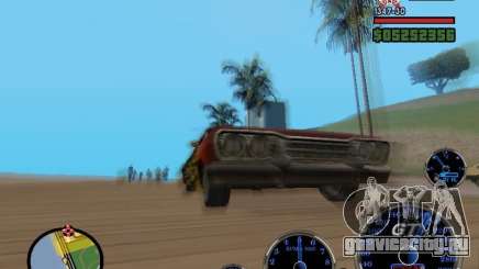 Speedometer GT для GTA San Andreas