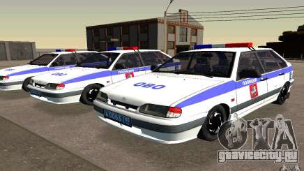 Ваз 2114 ОВО Полиция для GTA San Andreas