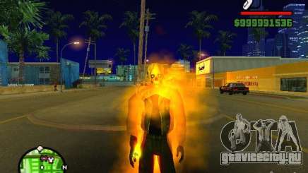 Ghost Ryder Skin для GTA San Andreas