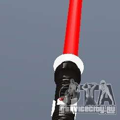 Lightsabre v2 Red для GTA San Andreas