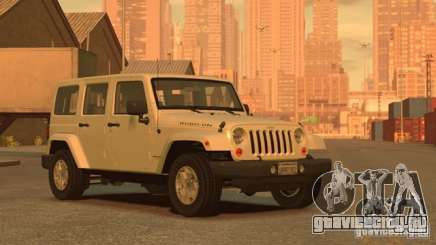 Jeep Wrangler Unlimited Rubicon 2013 для GTA 4