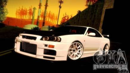 Nissan Skyline GT-R R34 для GTA San Andreas