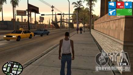 Windows 8 HUD для GTA San Andreas