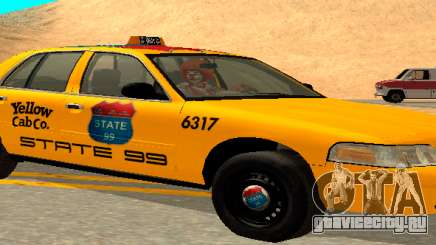 Ford Crown Victoria 2003 Taxi for state 99 для GTA San Andreas