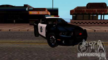 Ford Shelby Mustang GT500 Civilians Cop Cars для GTA San Andreas