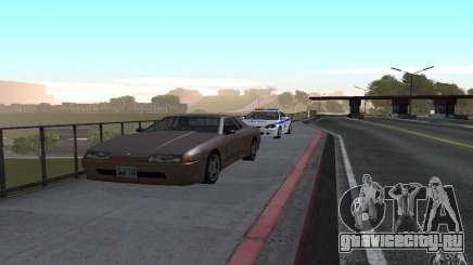 Police на мосту Сан-Фиеро_v.2 для GTA San Andreas