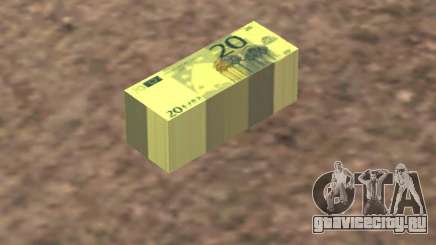 Euro money mod v 1.5 20 euros II для GTA San Andreas