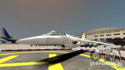 Liberty City Air Force Jet without landing gears (без шосси) для GTA 4