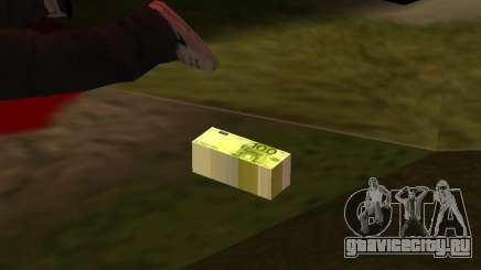 Euro money mod v 1.5 100 euros II для GTA San Andreas