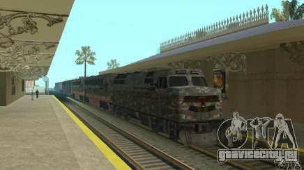 Камуфляжный поезд для GTA San Andreas