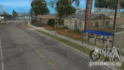 Новая автобусная остановка для GTA San Andreas