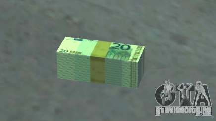 Euro money mod v 1.5 20 euros I для GTA San Andreas