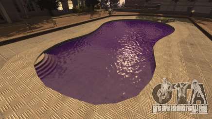 Фиолетовый цвет воды для GTA 4