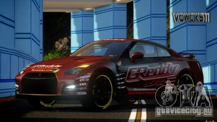 Nissan GT-R Black Edition GReddy для GTA 4