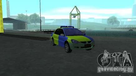 Mitsubishi Lancer Полиция для GTA San Andreas