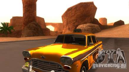Checker Marathon Yellow CAB для GTA San Andreas