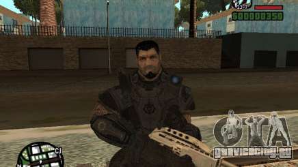 Доминик Сантьяго из игры Gears of War 2 для GTA San Andreas