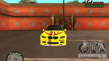 BMW M3 жёлтый для GTA San Andreas