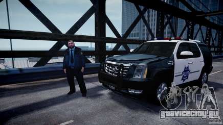 Cadillac Escalade Police V2.0 Final для GTA 4