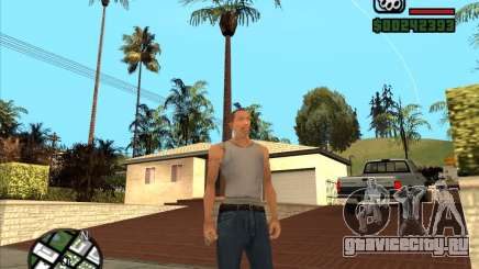 Белый Cj для GTA San Andreas