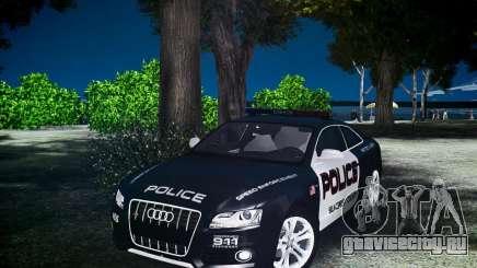 Audi S5 Police для GTA 4
