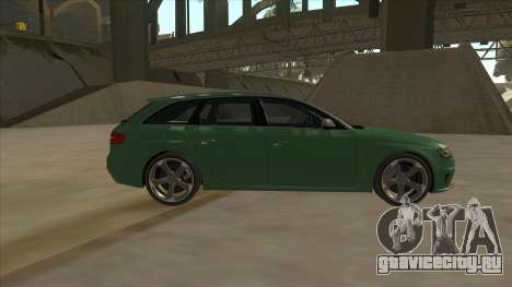 Audi RS4 Avant B8 2013 V2.0 для GTA San Andreas