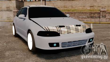 Honda Civic Gtaciyiz для GTA 4