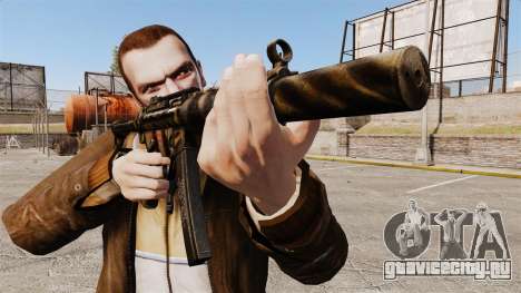 Пистолет-пулемёт MP5SD v8 для GTA 4
