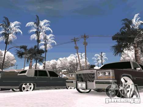Winter Color Mod для GTA San Andreas