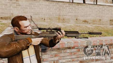 Снайперская винтовка M21 v1 для GTA 4