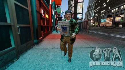 Газета The New York Times v1 для GTA 4