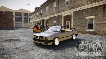 BMW M3 E30 Cabrio Stanced для GTA 4