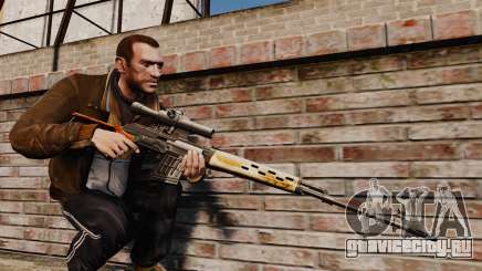 Снайперская винтовка Драгунова v4 для GTA 4